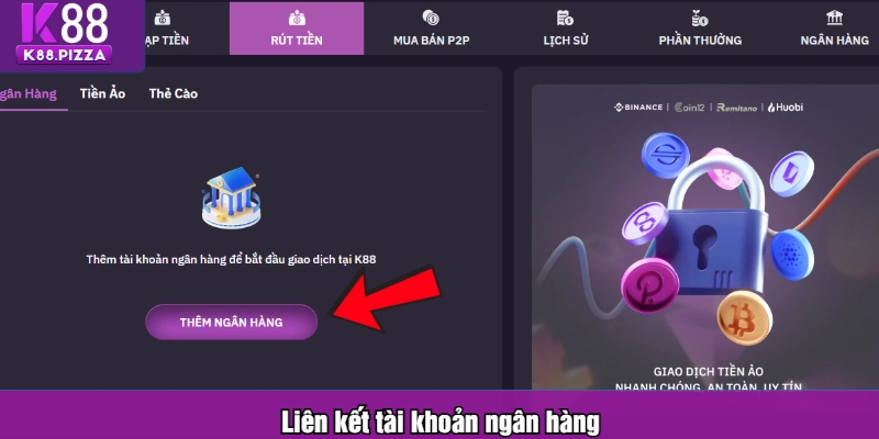 Liên kết tài khoản ngân hàng
